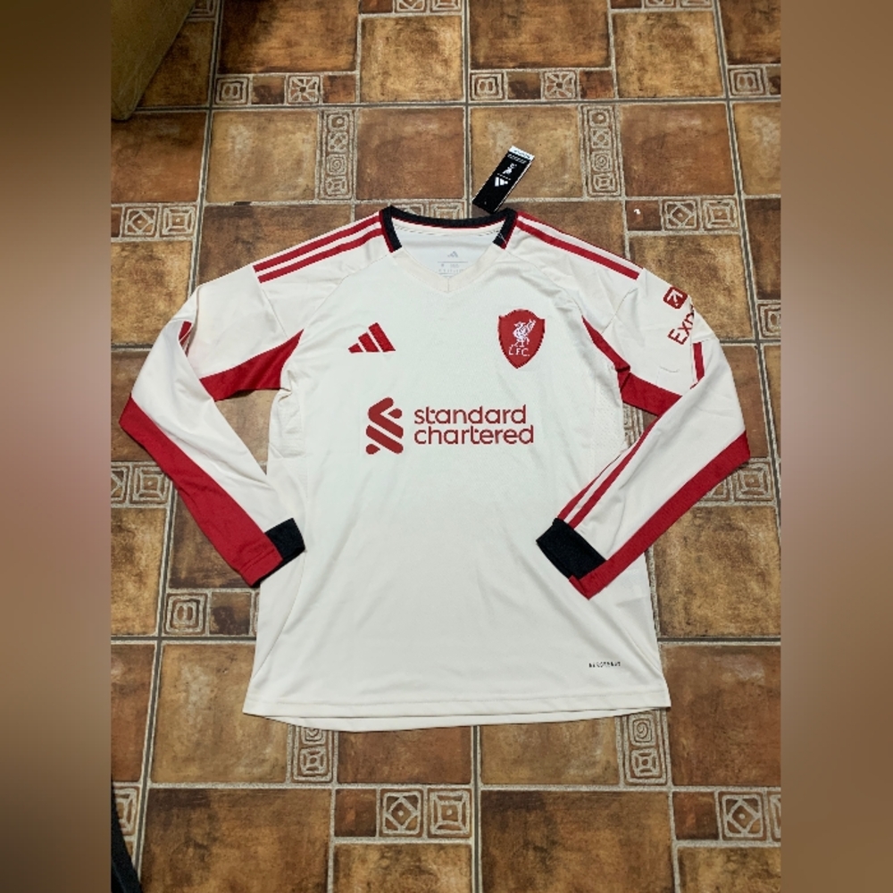 Adidas Liverpool FC 2025/26 Long Sleeve Jersey size M